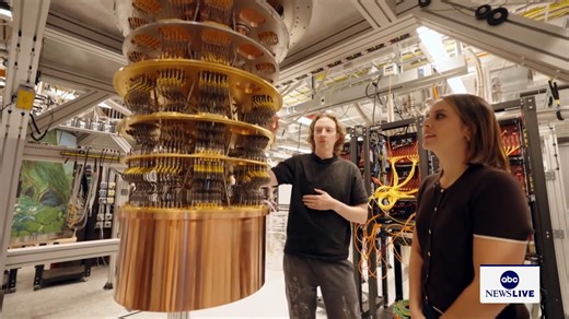 Google unveils a major breakthrough in quantum computing, a leap that could one day revolutionize medicine and agriculture. ABC News’ Elizabeth Schulze gets a rare inside look at the tech giant’s cutting-edge quantum lab. | ABC News Live