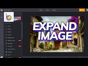 How to Expand Image in Befunky 2025?