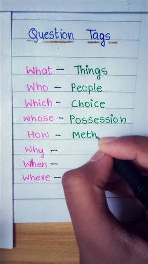 Question Tags #question #tags #english #grammar #gk #study #shorts#trending#youtubeshorts#viralvideo