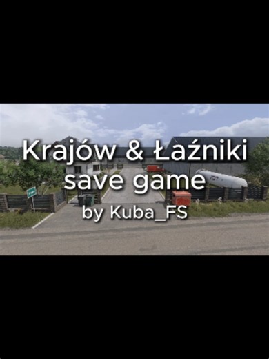 Save Farming Simulator 25 – Krajów i Łażniki (chlew 300, obora 100)