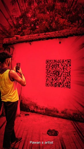 25 hours ka mehnat success 😲 creative Art phone pay QR Code 😲#ytshorts #viralvideo #shorts