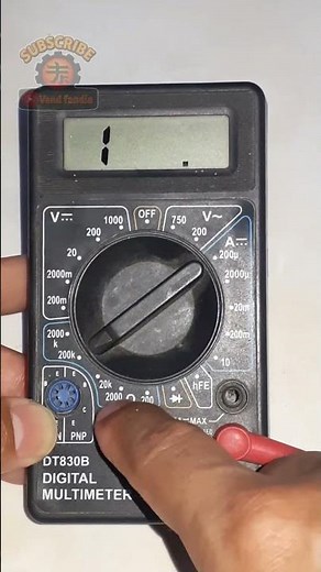 fungsi dan cara menggunakan multimeter digital #servis #teknisi #komponenelektronik