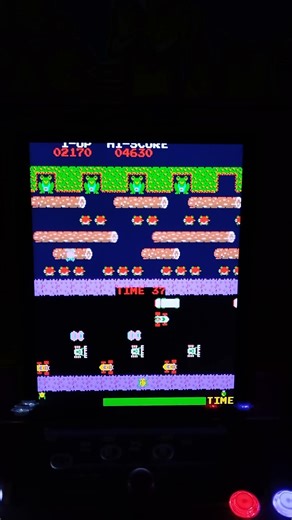 Frogger sending them home!