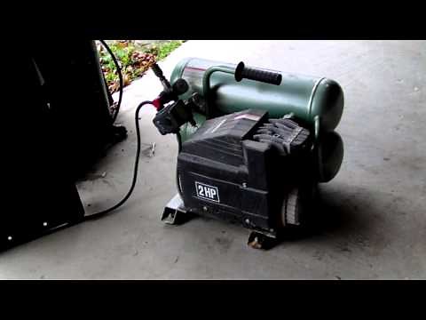 Free Hitachi air compressor, not silent...LOL