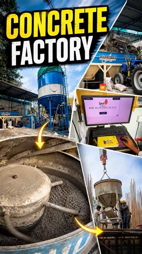 How Concrete Is Made in a Batching Plant | Real Site Process