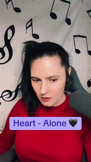 One of my favourites to sing. Heart- Alone (cover). Hope you enjoy this little snip of singing it #rock #follow #fyp #singer