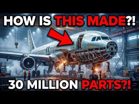 From Metal Sheets to the Sky — How an Airplane is Actually Made!
