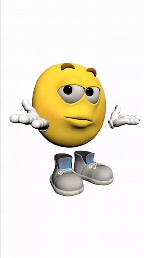 Expressive Emoji Character in Fun Animated Actions