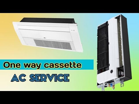 LG One way cassette ac service | One way cassette | AC Service |