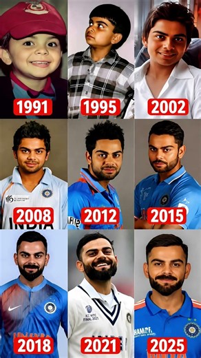 👑 Virat Kohli's Incredible Journey (1991–2025) 🏏 | From Childhood to King Kohli ❤️