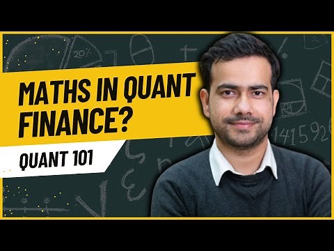 HOW MUCH MATHEMATICS IS NEEDED IN QUANTITATIVE FINANCE