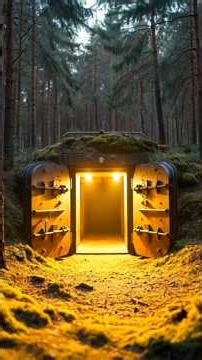 He Opened a Hidden Door in the Forest… But Something Was Waiting Inside!