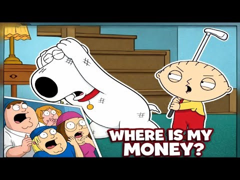 "Where is my money" Full Scene | Stewie beating Brian | Brian taking revenge on Stweie | Family Guy