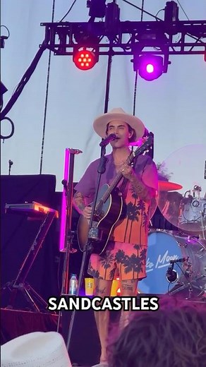 Niko Moon - Sandcastles (LIVE) (4K) - Redmond, WA - Marymoor Park