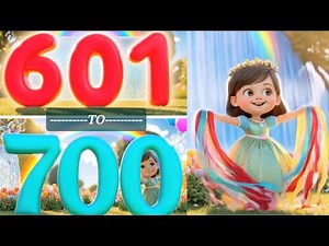 601 to 700 Numbers | Numbers Song | Learn Numbers | Kids Cartoons | Counting Songs | Nursery Rhymes