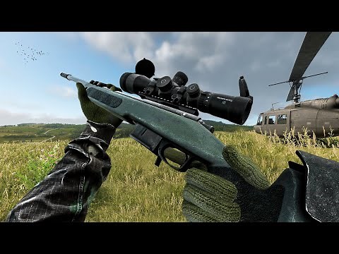 Sniping in ARMA Reforger is a NIGHTMARE!