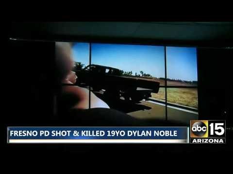 WARNING. UPSETTING. FULL: Fresno PD RAW body cam video of Dylan Noble being shot by cops