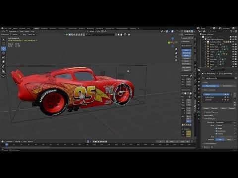 Updated Lightning McQueen Rig Showcase