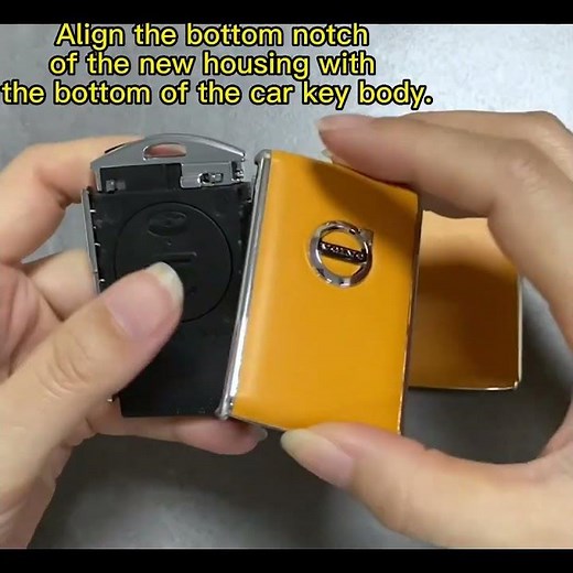 Volvo Key Fob Cover Replacement ，Volvo XC90, XC60, XC40, S60, S90, V60, V90, Polestar 1, Polestar 2,
