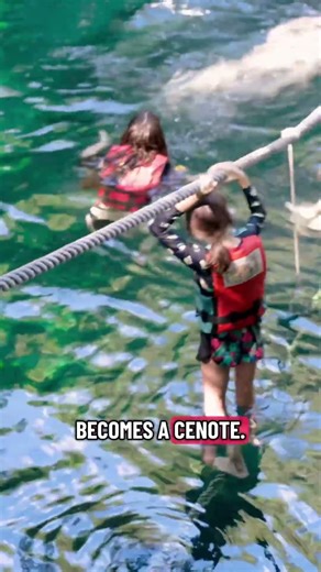 Sinkhole, swimming hole, or underground river network? What really is a cenote? #travelshorts
