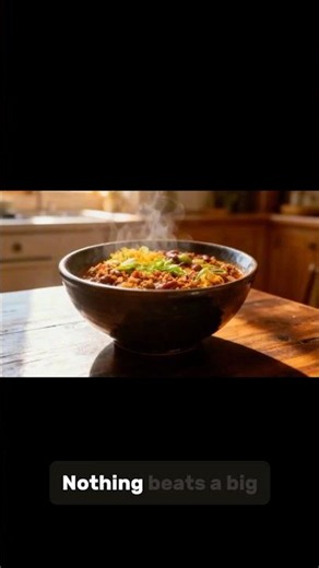 Smoky Maple Bacon Beef Chili