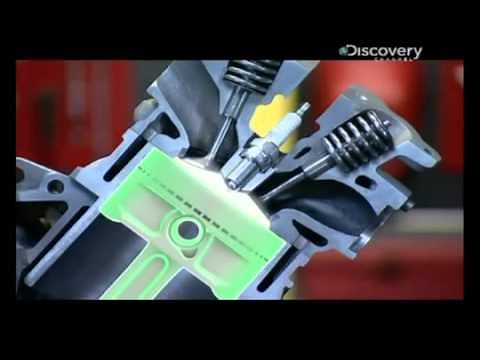 How a 4-stroke engine works