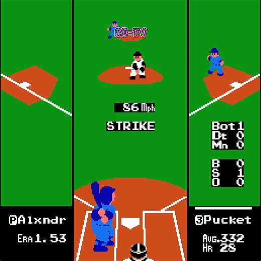 R.B.I Baseball (NES) Pro Baseball: Family Stadium, released as Pro Yakyū: Family Stadium in Japan and R.B.I. Baseball in North America, is a 1986 baseball video game developed and published by Namco for the Nintendo Entertainment System. In North America, it was published by Tengen as R.B.I. Baseball. #videogames #nintendo #mlbtheshow #arcade #gaming | Retro-Entertainment TV