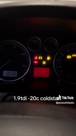 Cold Start a Passat B5 1.9 TDI in Extreme Temperatures