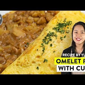 Omelet Rice with Curry / 커리 오믈렛 라이스