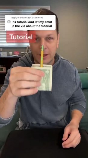 Pencil Through Bill Trick Explained