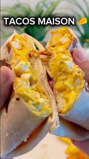 Tacos Maison 🧀🤤 #tacos #recettefacile #recipe #fastfood #cheese #food #chiken