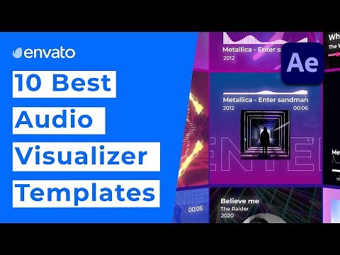 10 Best Audio Visualizer Templates