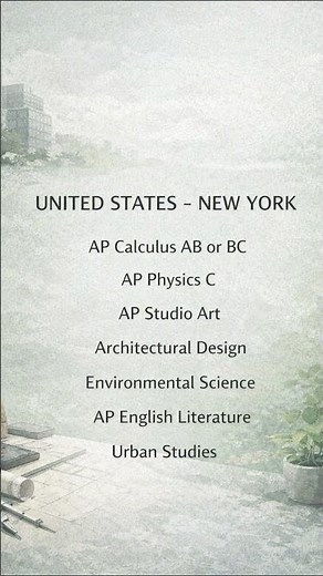 Pick THESE High School Classes for Architecture (Environment) 🌿