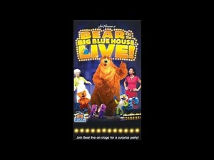Opening to Bear In The Big Blue House Live! (2003) VHS