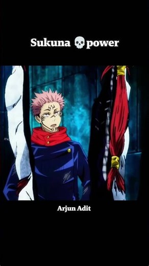 💀Sukuna Ultimate Battle Scene 🔥 #anime #shortfeed #viral