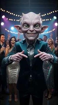 People kept staring at this alien... so he entered a costume contest 😂 #shorts