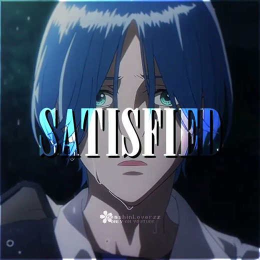 SATISFIED. / Reki & Langa angst edit / SK8 the Infinity / Non-Stop