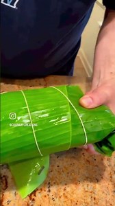 Banana Leaf Wrapped Grilled Hawaiian Pork Roast