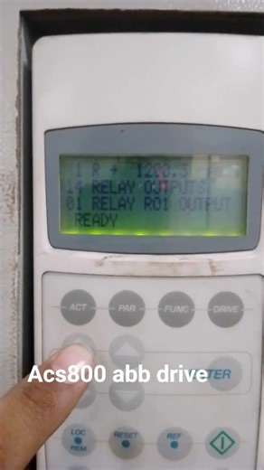 #ACS800 drive parameters check#abb #ACS800 #Abb drive setting #electrical engineering #ac drive