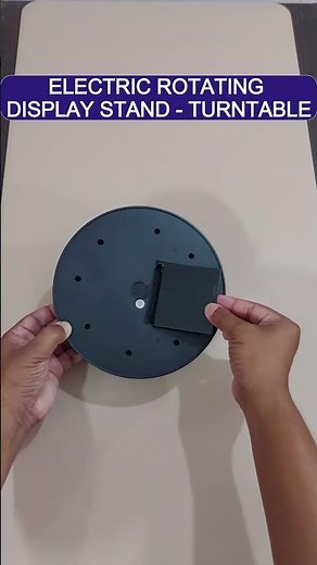 360° Rotating Electric Turntable Display Stand #shortsfeed