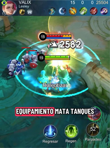 Lesley Build para Tanques en Mobile Legends