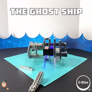 E-Blox Power Blox Builder - Pro Kit 3D LED Light-Up Building Blocks Toys Set for Kids Ages 8+