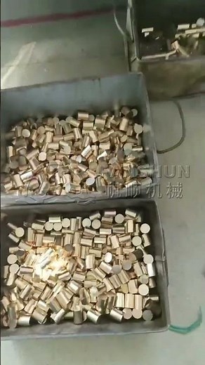 Cutting brass rods this easily? This machine doubles your efficiency!Precision Cutting Demonstration