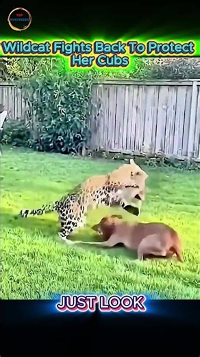Leopard Attacks Dog, But the Cat Changes Everything!