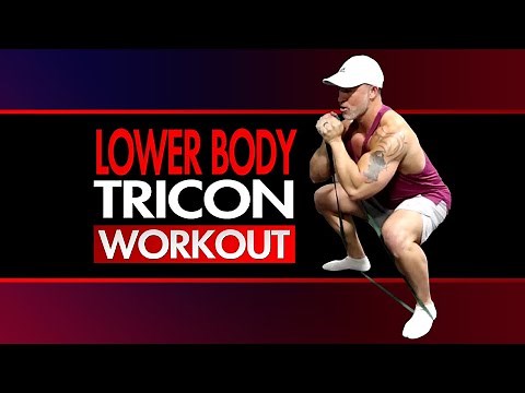 At Home Lower Body TriCon Training Workout (BANDS ONLY!)