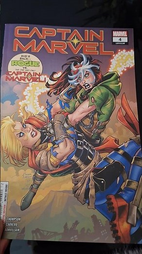 Rogue vs Captain Marvel #marvel