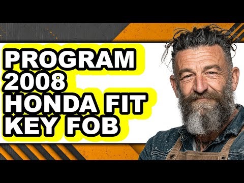 How to Program 2008 Honda Fit Key Fob (full Guide)
