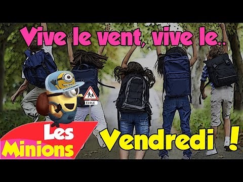Les Minions - Vive le vent, vive le vent, vive le Vendredi ➡️😀
