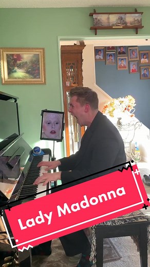Piano Music Tribute to Lady Gaga and The Beatles