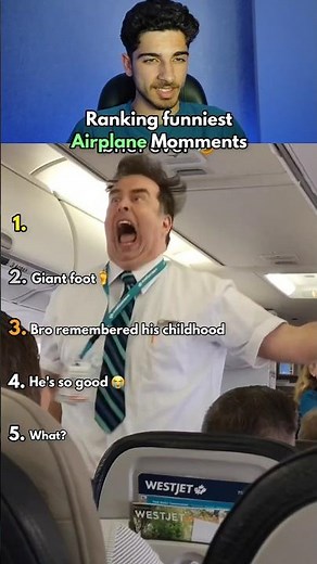 Ranking funniest Airplane Momments
